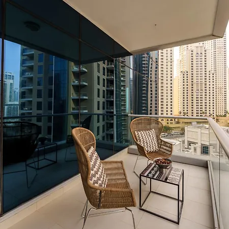 Maison Privee - Cosmopolitan Apt With Scenic Dubai Marina Vws Exterior foto